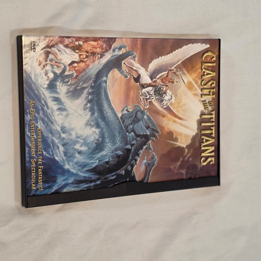 Warner Home Video Clash of the Titans DVD Excellent 1981 Fantasy